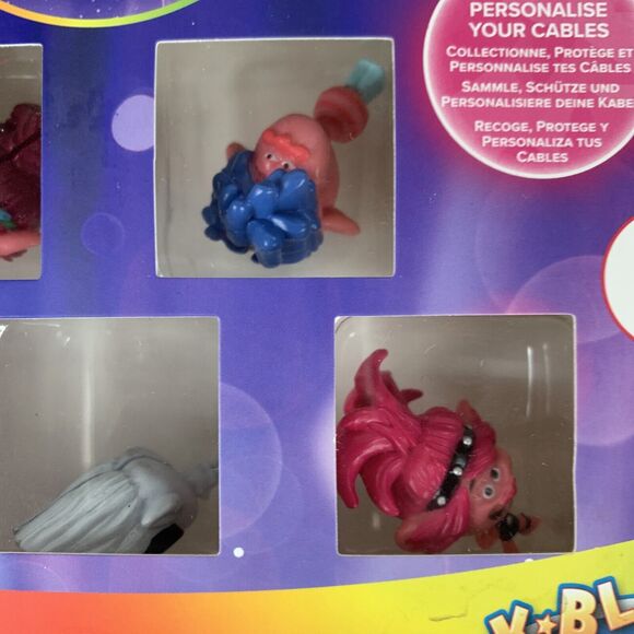 Trolls World Tour K-Blings 5 Pack Protect and Personalize Your Cables NEW - Picture 7 of 14